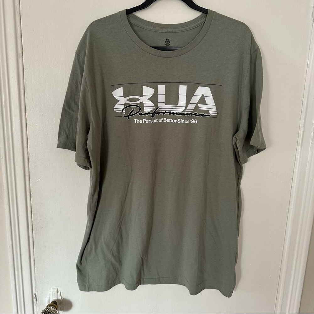 Under Armour Men's Size XL UA Vintage Script Short Sleeve